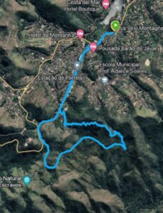 Trilha de bike maps: Divinéia