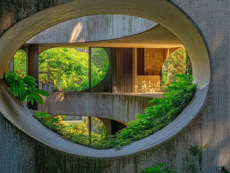 Arquitetura moderna e natureza